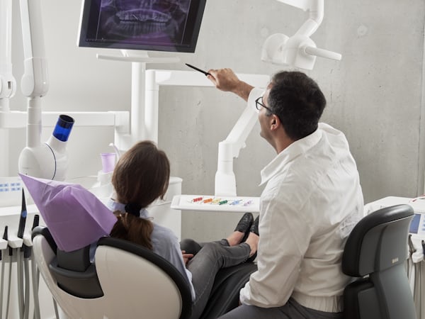Dental clinic treatment room